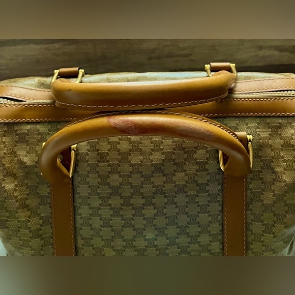 Celine Authentic Vintage Macadam Boston PVC Leather Bag - Picture 6 of 10